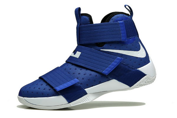 Nike Lebron Soldier 10 Dark Blue White Discount